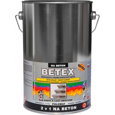 Betex 2v1 na betón S2131 5 kg červenohnedá