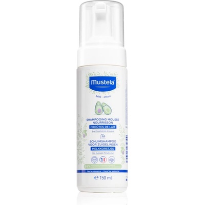 Mustela Bébé шампоан с пяна за деца от раждането им 150ml