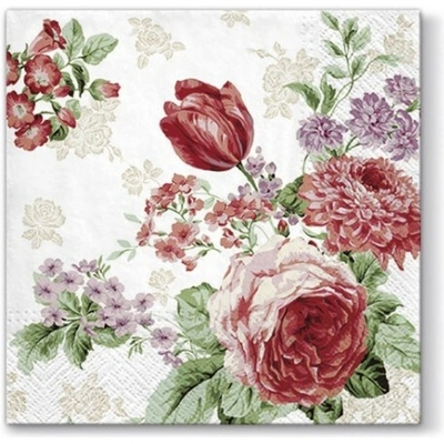 PAW ubrousky L Mysterious Roses 33x33cm