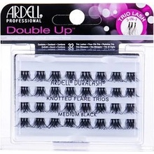 Ardell Double Up Knotted Trio Lash Medium Black 32 ks