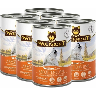Wolfblut VetLine Care Carrot Soup 6 x 395 g