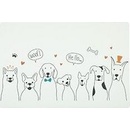 Podložka pro psy pod misku, pejsci L Zolux