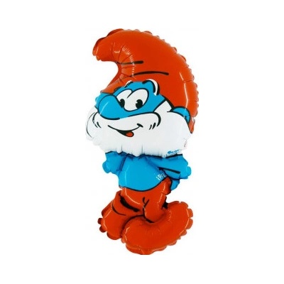 Fóliový balonek mini Taťka Šmoula 36 cm