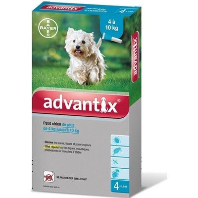 Advantix spot-on 4-10 kg 4 x 1 ml