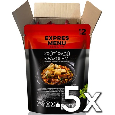 EXPRES MENU Morčacie ragú s fazuľkou 5 x 600 g