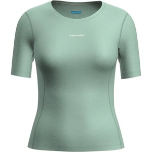 Icebreaker Дамски долна фланелка с къс ръкав Icebreaker Women's Mer 75 Cool-Lite Featherlight SS Crewe T-shirt - Mint (114-3462-0413)