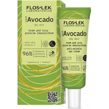 FlosLek bohatý avokádový očný krém proti vráskam 30 ml