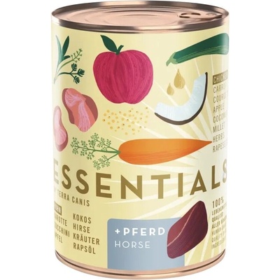 Terra Canis Essential 8 Пиле и Кон 385 г