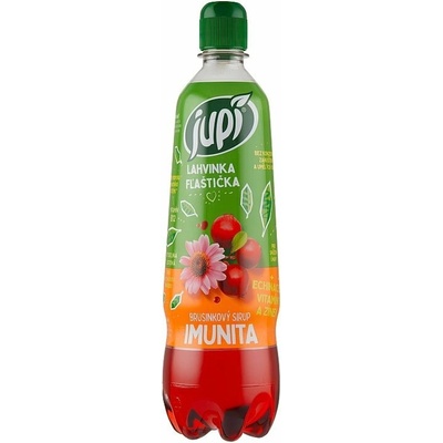 Jupí Fľaštička Sirup imunita brusnica s echinaceou 0,7 l