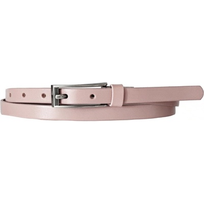 Penny Belts dámský kožený opasek 15-1-07 růžový pudrový