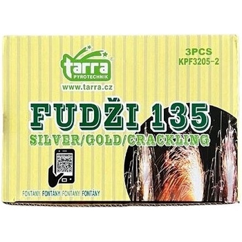 Tarra pyrotechnik Kónické FONTÁNY FUDŽI 135 3 ks GREEN LINE