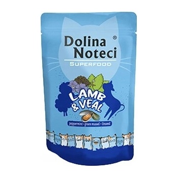 Dolina Noteci Superfood jahňacie a teľacie mäso 80% mäsa 85 g