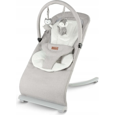 Kidwell s hrazdou a hračkami pro děti 0-9 kg šedá/bílá