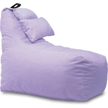 Pufrelax Пуф фотьойл и декортивна възглавница Mirraggio, за открито, Лилав