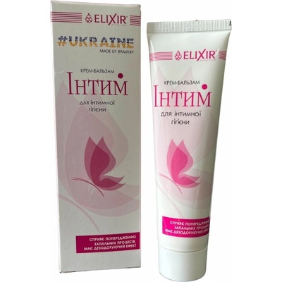 Eliksír Krém balzam na intímnu hygienu + lubrikant 75 ml