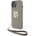 DKNY Кейс DKNY Wrist Strap Stock Logo за iPhone 15 Plus, бежова (3666339264888)