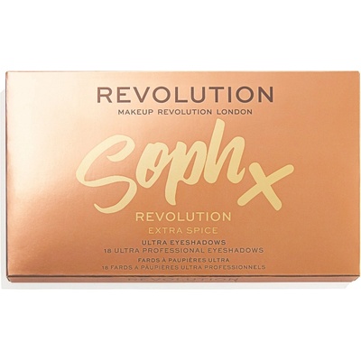 Revolution Beauty X Soph Extra Spice Сенки палитра 14, 4gr