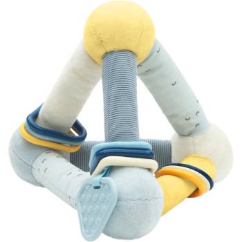 Image 1 of KikkaBoo Занимателен плюшен триъгълник Stripy Friends (31201010463)