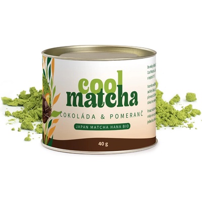ManuTea Cool Matcha Čokoláda & Pomeranč dárková dóza 40 g