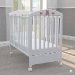 Bambino Casa Бебешко легло Bambino Casa - Bella, Bianco-Rosa (2515) - baby