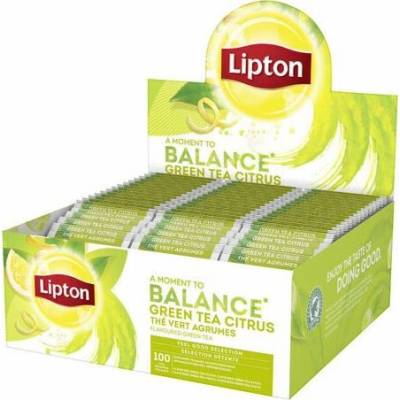 Lipton KLASICKÝ ZELENÝ ČAJ CITRUS 100 ks