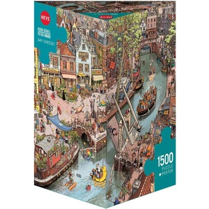 Heye Пъзел Heye от 1500 части - Кажи "Зелеее! ", Гьобел / Кнор (29793)