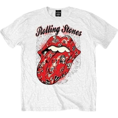 The Rolling Stones Tattoo Flash White L Риза (RSTEE14MW03)