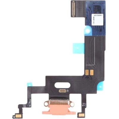 Flex kábel nabíjania iPhone XR - nabíjací konektor, mikrofón Farba: Coral