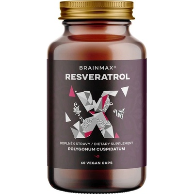 BrainMax Resveratrol 60 kapslí