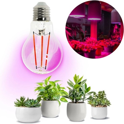 Brilagi LED Žiarovka na rast rastlín VITABLOOM E27/8W/230V 1200K Brilagi BG1668