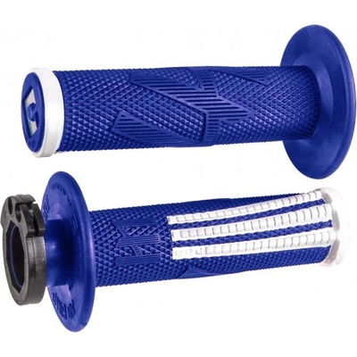 ODI GRIPS PRO MX Lock-on v2 EMIG 4-Stroke Blue/White H36EPUW