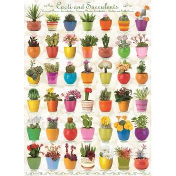 Image 1 of EUROGRAPHICS - Puzzle Cactus - 1 000 piese