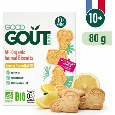 GOOD GOUT BIO Citrónové zvieratká 80 g