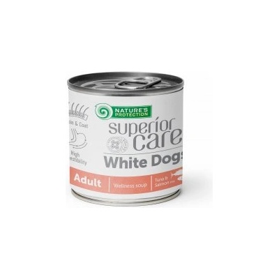 Nature's Protection NATURES PROTECTION Superior Care White Dogs Adult Salmon 140ml