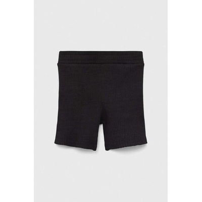Roxy Детски къси панталони Roxy в черно с изчистен дизайн (ERGNS03135)