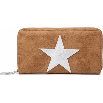 Peňaženka Stars N.1 ružová hnědá