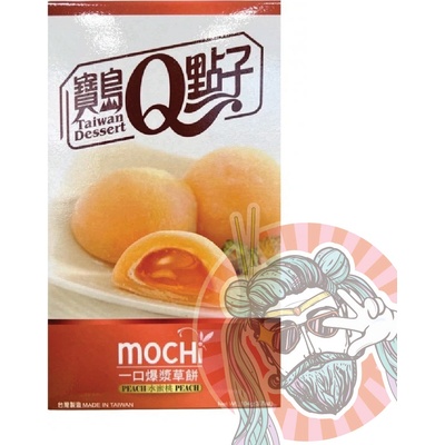 Q Brand Mochi broskyňa 104 g