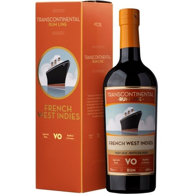 Transcontinental Rum Line French West Indies VO 2022 46% 0,7 l (kartón)