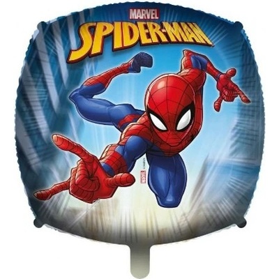 Foliový balonek čtverec Spiderman 45 cm Procos