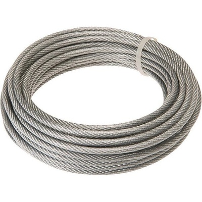 Stabilit Oceľové lano, ø 4 mm, dĺžka: 10 m, nosnosť: 100 kg, 596455
