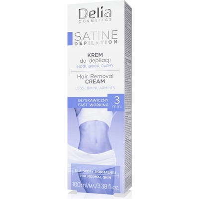 DELIA COSMETICS Satine depilation depilační krém 100 ml