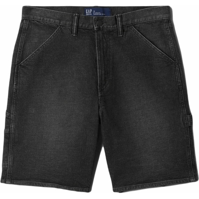 GAP STRAIGHT DENIM CARPENTER Černá