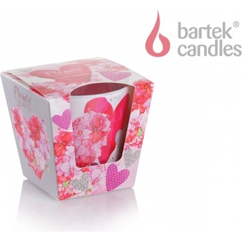 Bartek Candles Flowers' Hearts - Secret Garden 115 g