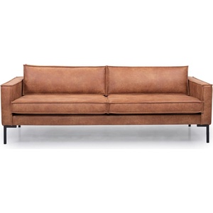 Scandic Кафяв диван от изкуствена кожа 216 cm Rate - Scandic (14884SN BROWN)