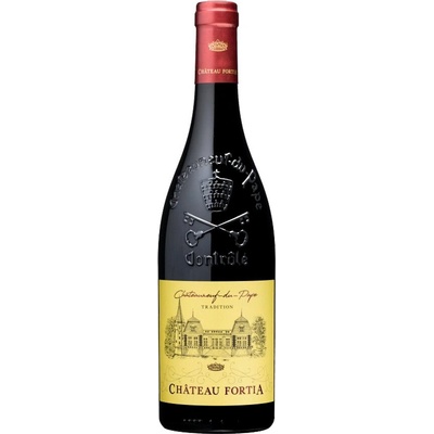Chateau Fortia Chateaneuf-du-Pape Tradition 2021 0,75 l 16% (holá láhev)