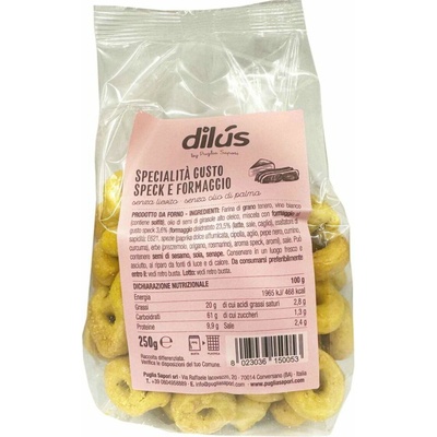 Dilius Tarallini so speckom a syrom 250 g