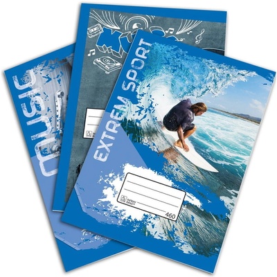 Papírny Brno Školský zošit bezdrevný 460 A4 čistý