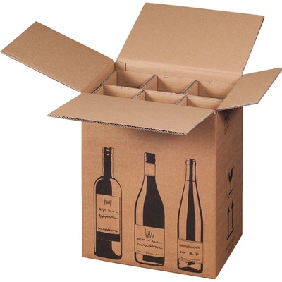 5 ks - Krabica na víno Smart Vinebox, 6 fliaš