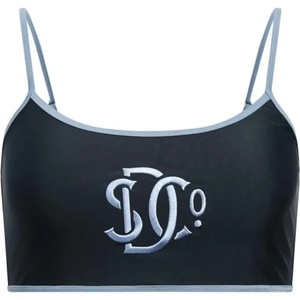 Superdry Contrast Bralette bikini top - Black (Eclipse Navy)