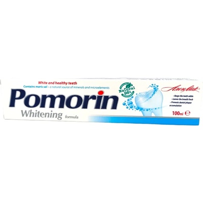 Pomorin паста за зъби, Избелваща, 100мл